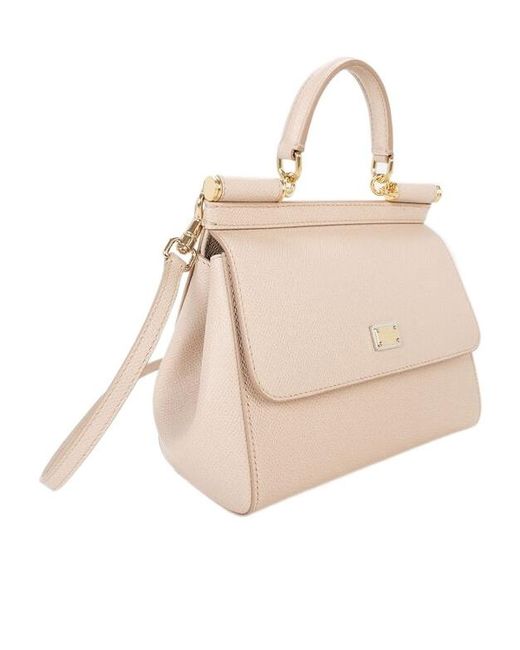 Dolce & Gabbana Pink Medium Sicily Handbag