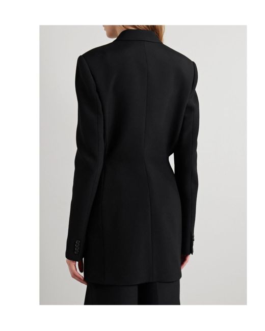 Khaite Black Beckett Single Breasted Jacket