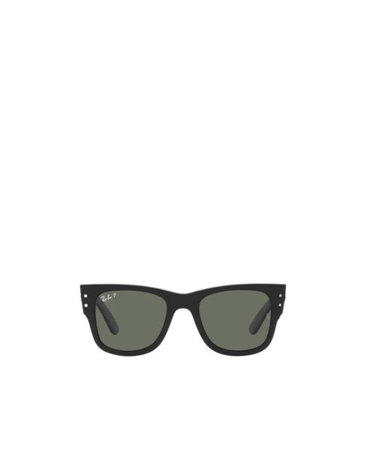 Ray-Ban Gray Wayfarer-Frame Sunglasses for men