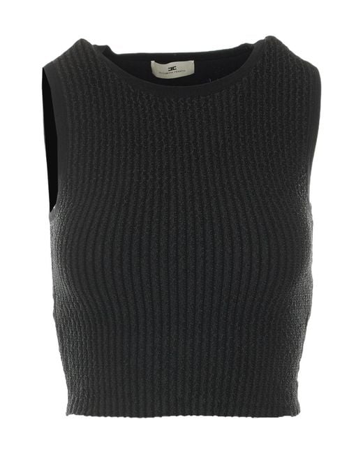 Elisabetta Franchi Black Top