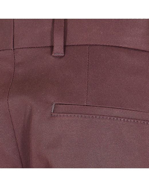 Boss Purple Simple And Casual Pants for men