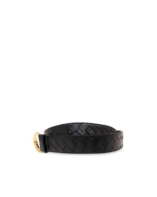Bottega Veneta White Essential Twist Belt
