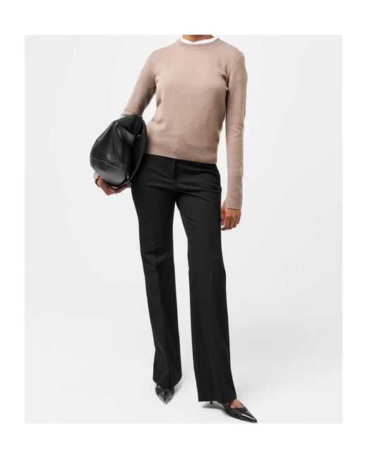 Joseph Black Belt Loop Casual Pants