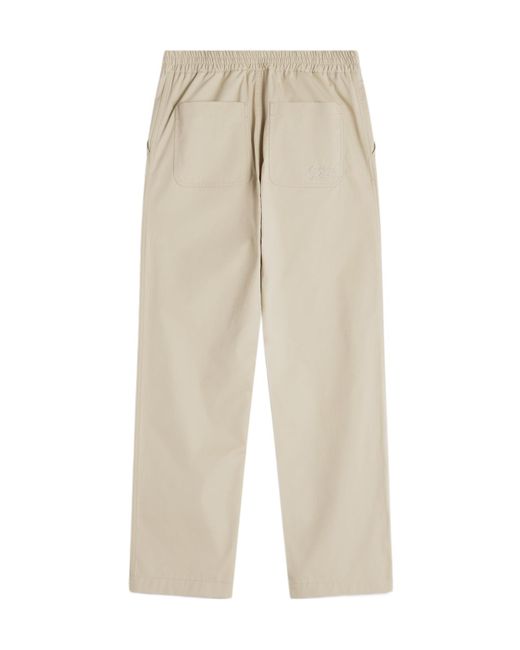 Maison Kitsuné Natural Maison Kitsuné Elasticated Waistband Casual Pants for men