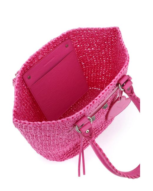 Balenciaga Pink Le Cagole Medium Tote Bag