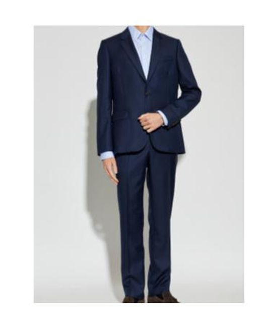 Paul Smith Blue Single Breasted Two-Piece Suit for men