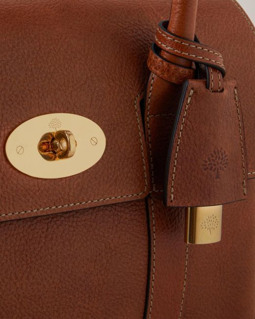Mulberry Brown Bayswater Small Top Handle Bag