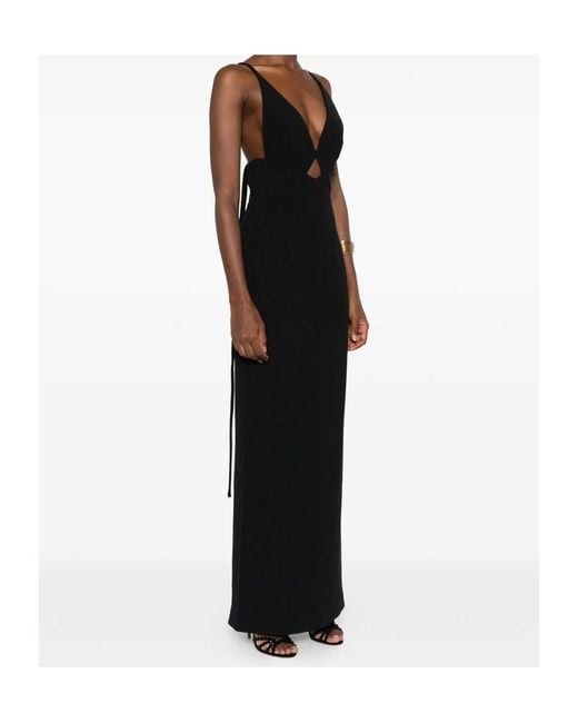 Solace London Black London Milly Maxi Dress
