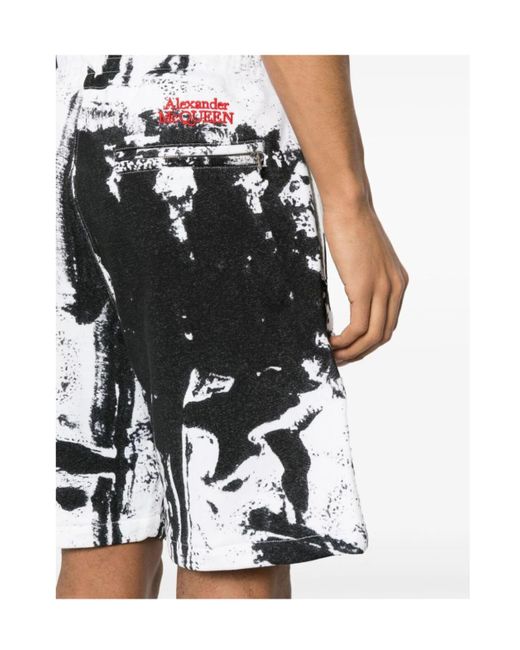 McQueen Multicolor Casual Shorts for men
