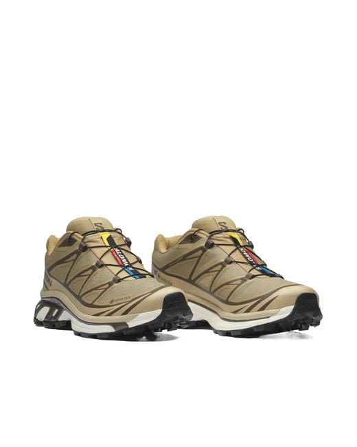 Salomon Lab Brown Salomon Xt-6 Gore-Tex Lace-Up Sneakers for men