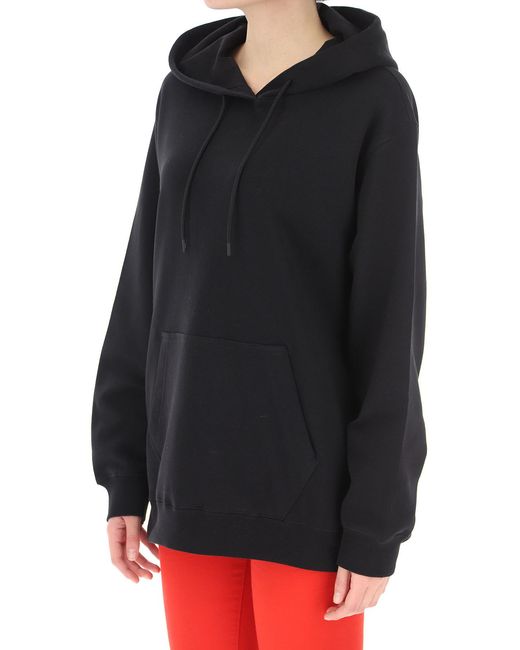 MSGM Blue Logo Hooded Sweater
