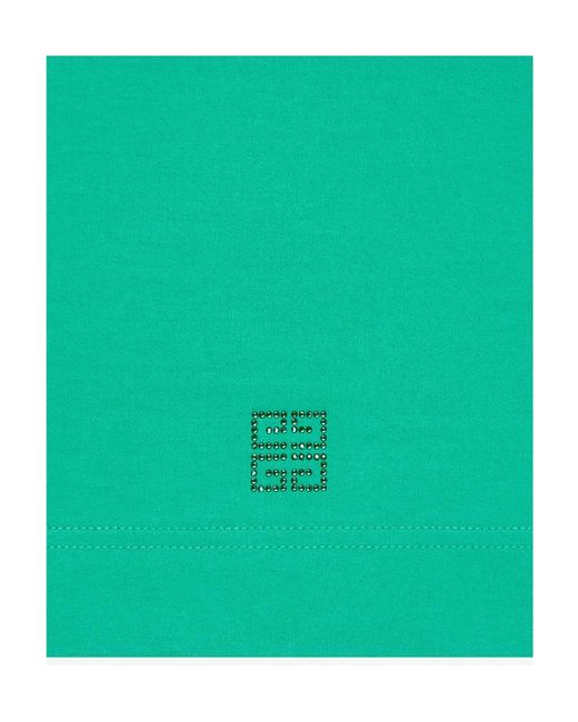 Givenchy Green Slim Fit T-Shirt