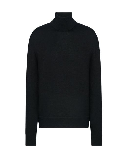 The Row Black Bjorn Cashmere Sweater for men