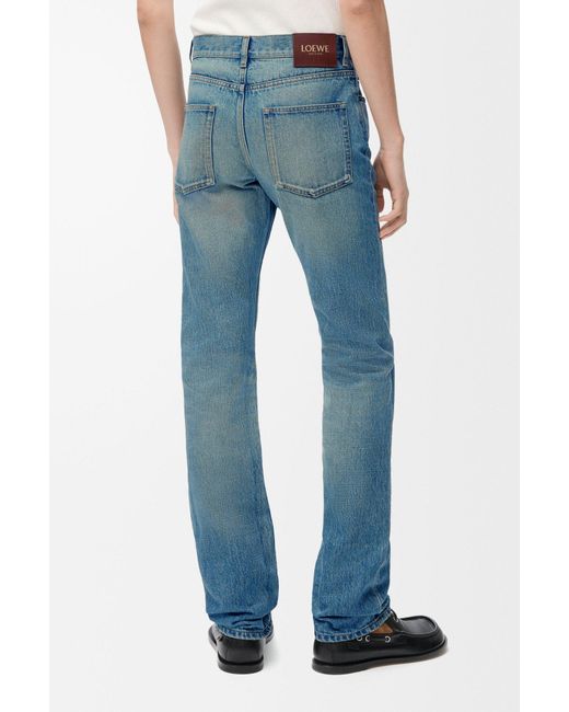Loewe Blue Slim Fit Jeans for men