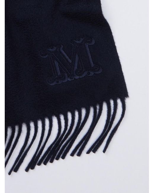 Max Mara Blue Cashmere Shawl