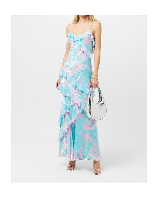 LoveShackFancy Blue Rialto Dress