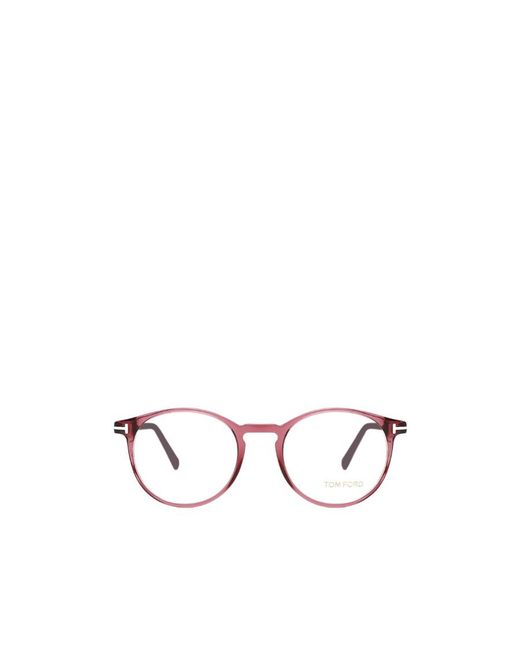 Tom Ford Multicolor Transparent Round-Frame Glasses for men