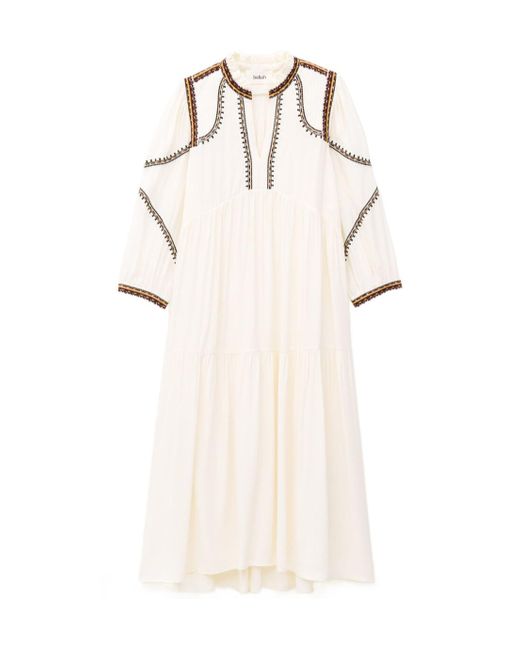 Ba&sh White Tunia Long Dress