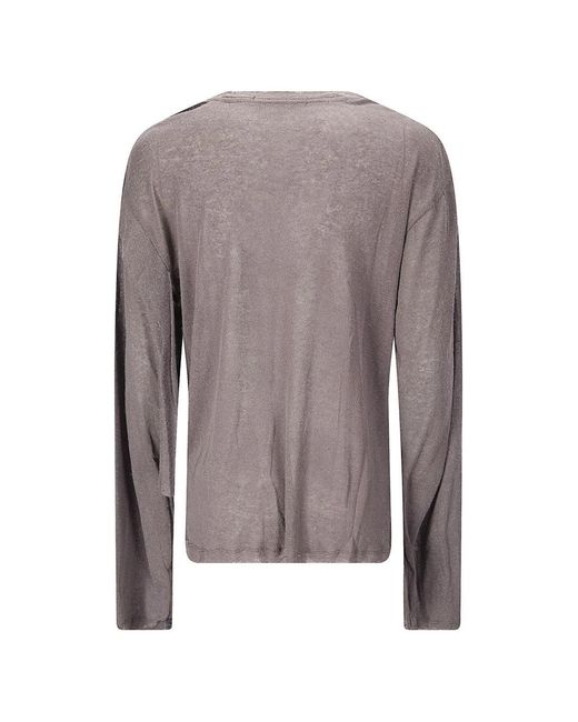 OTTOLINGER Gray Long-Sleeve Top