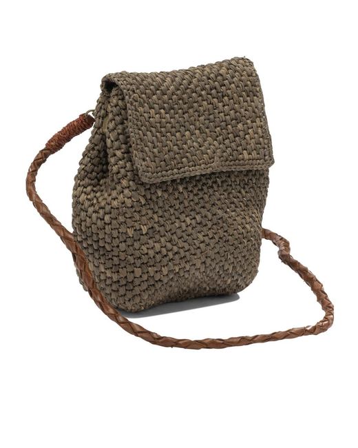IBELIV Brown Flap Shoulder Bag