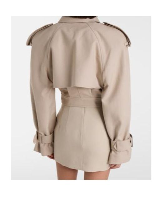 Wardrobe NYC Natural Cotton Trench Coat