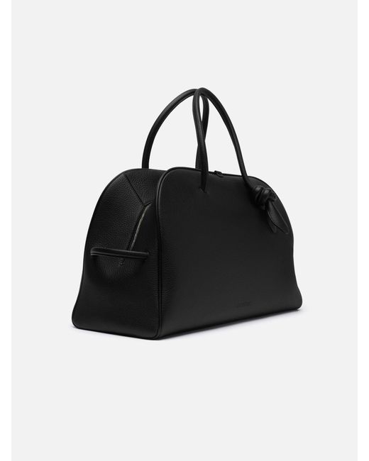 Jacquemus Black The Turismo Knotted Top-Handles Tote Bag for men