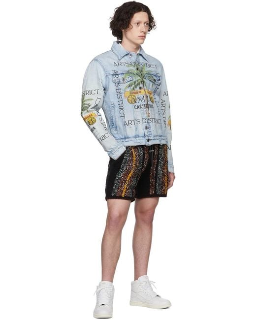 Amiri White Skel Hi-Top Sneakers for men