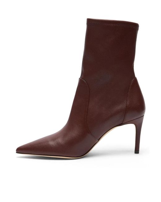 Stuart Weitzman Brown Stuart Power Bootie 75