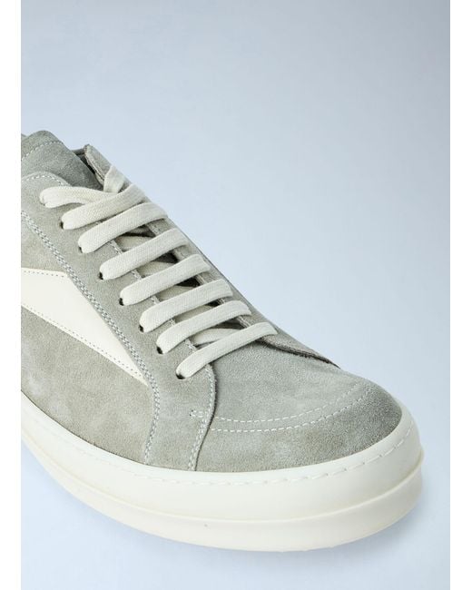 Rick Owens White Vintage Low-Top Sneakers for men
