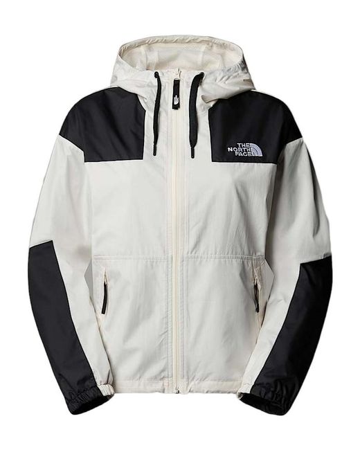 The North Face Black Contrast Panelled Hooded Jacket
