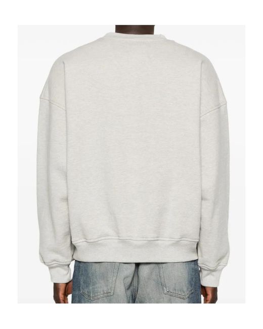Rhude White Flag-Print Sweatshirt for men