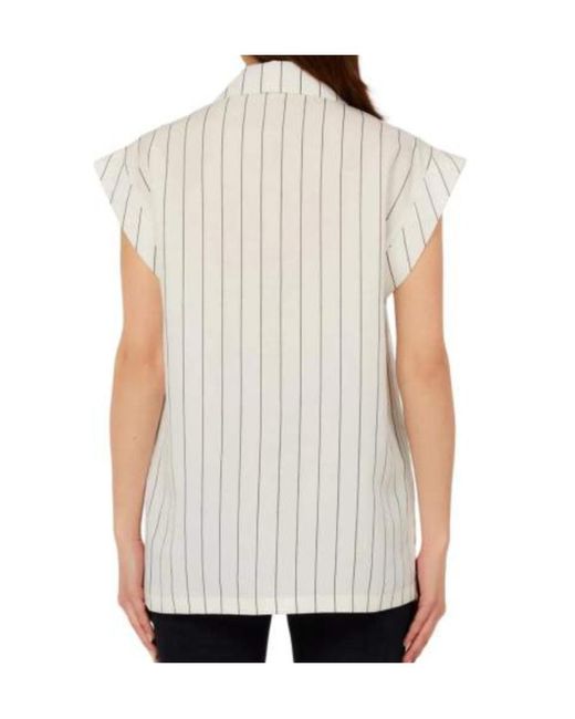 Liu Jo White Single-Breasted Waistcoat
