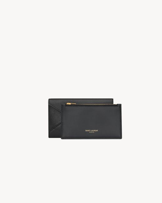Saint Laurent Black Letter Wallet