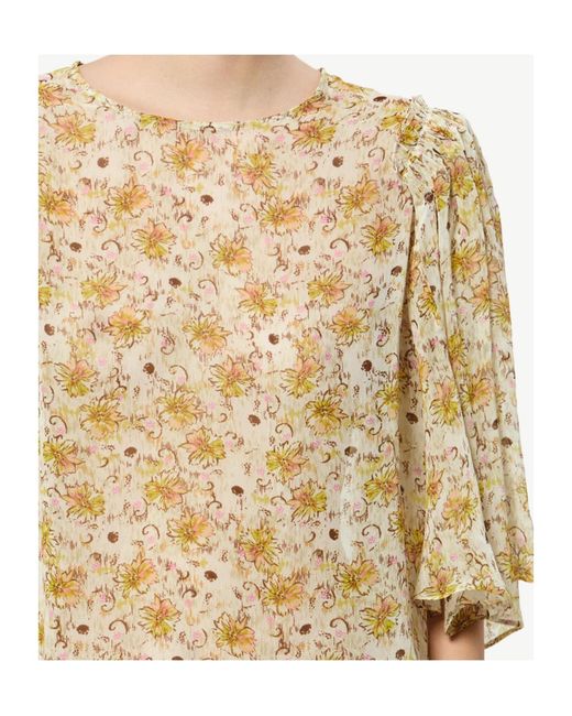 Isabel Marant Natural Isabel Marant Étoile Floma Floral Blouse