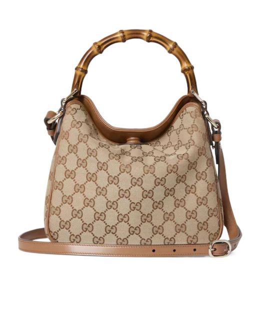 Gucci Brown Diana Small Shoulder Bag