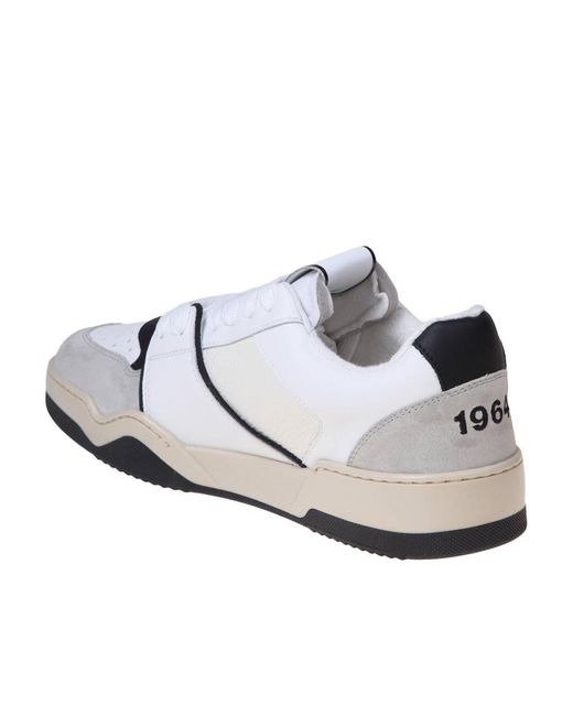 DSquared² Metallic Spiker Almond Toe Sneakers for men