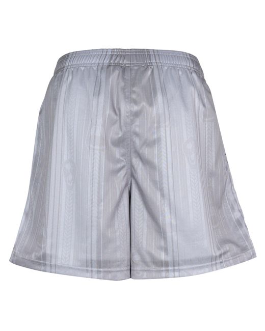 Acne Blue Woven Tracksuit Shorts for men