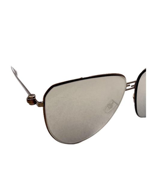 Fendi Metallic Logo Sunglasses