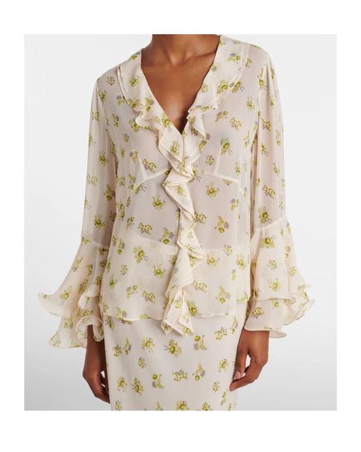 Dorothee Schumacher Natural Floral Georgette Cover-Up