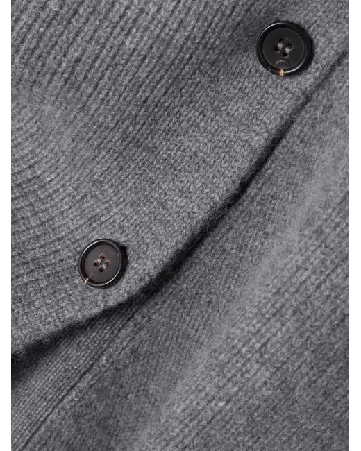 LeKasha Gray Long-Sleeved Cardigan