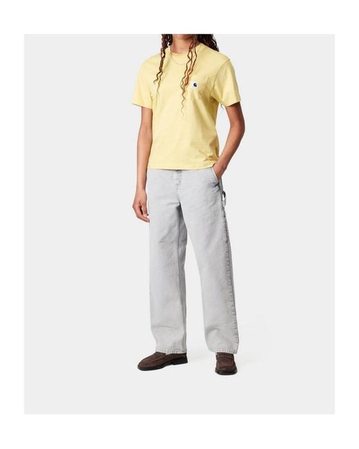 Carhartt Gray W' Pierce Straight Leg Pants