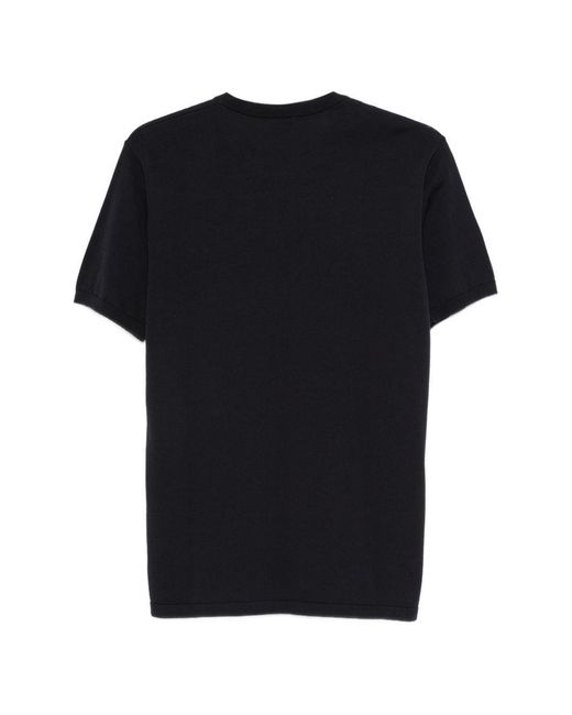 Aspesi Black Short-Sleeved T-Shirt for men