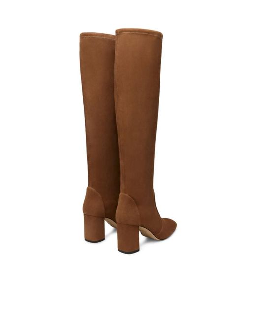 Stuart Weitzman Brown Lucie Boot 75