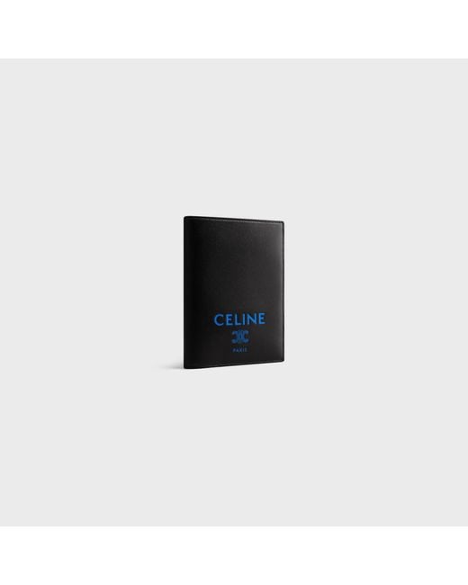 Céline Black Passport Cover Takeaway for men