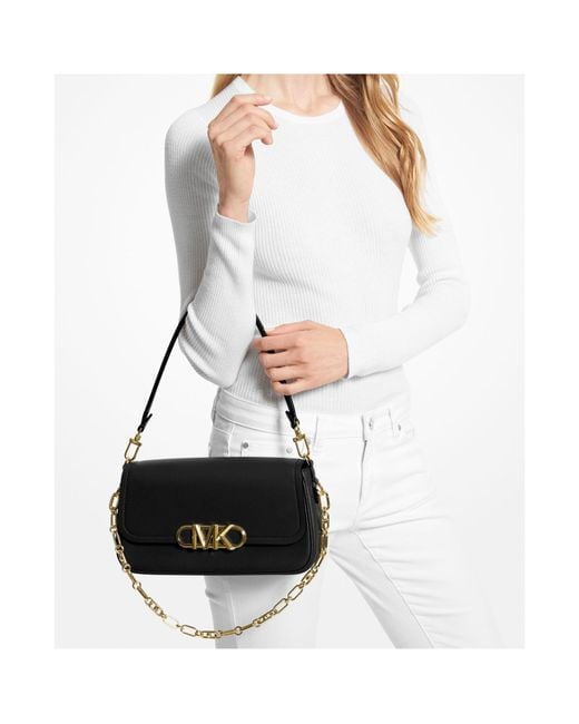 MICHAEL Michael Kors Black Medium Parker Shoulder Bag