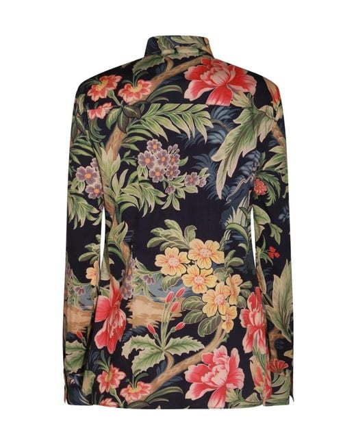 Etro Black Cotton Shirt
