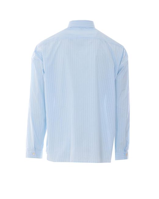 sunflower Blue Stable Striped Shirt for men