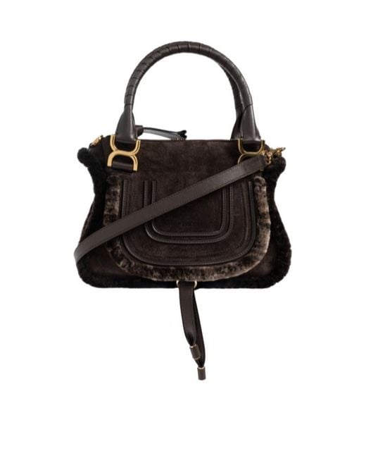 Chloé Black Chloé Tassel Detailed Small Shoulder Bag