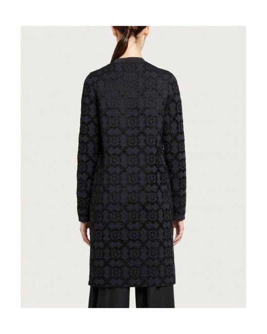 Ferragamo Blue Logo Coat