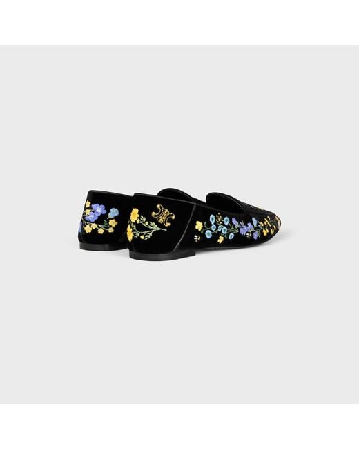 Céline Black Aura Loafer